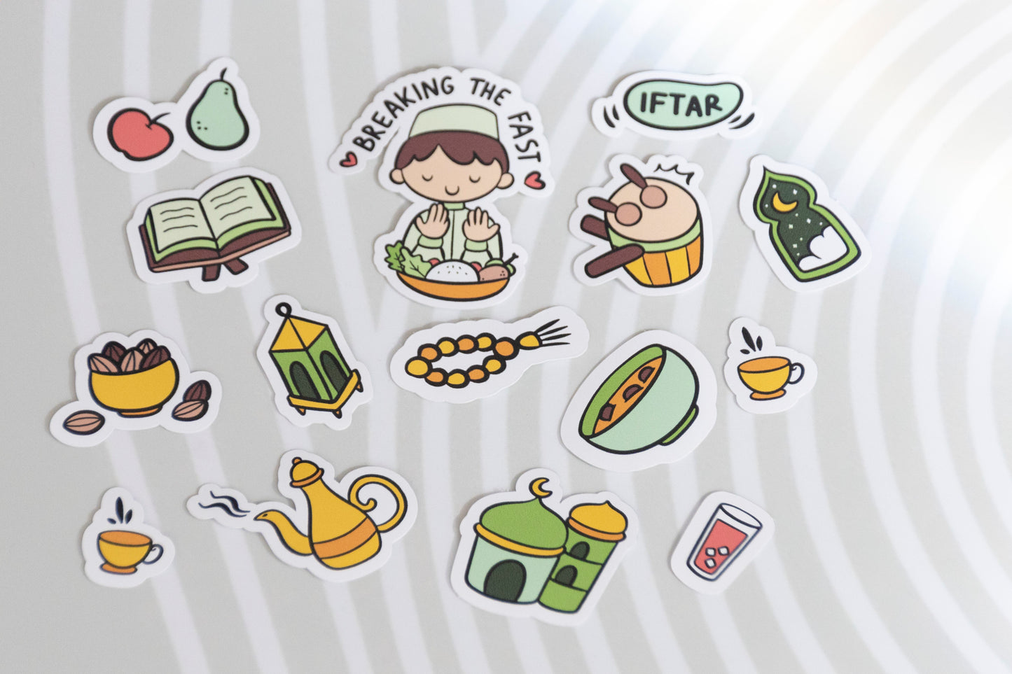 Break Your Fast Children Sticker Pack