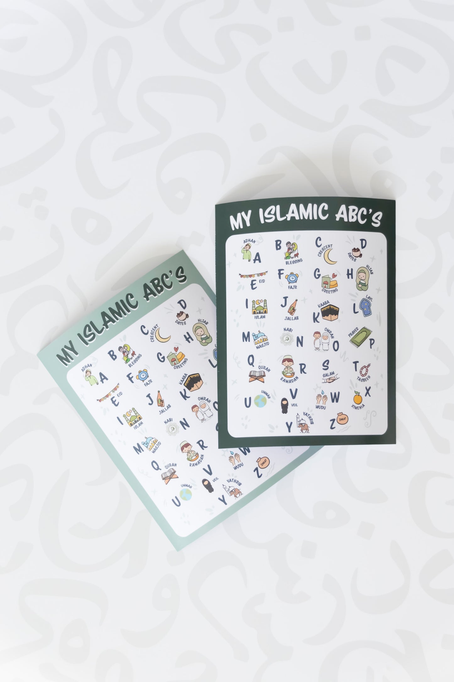 Islamic ABC's Poster