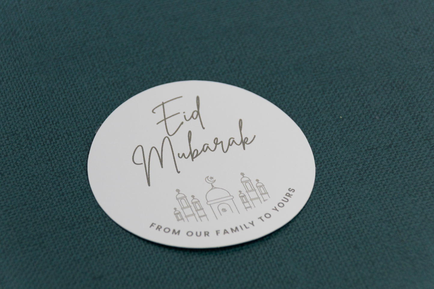 Vinyl Eid Mubarak Sticker